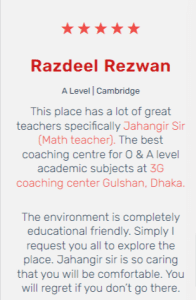 O level coaching review